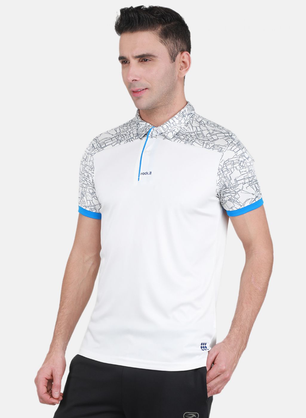 Rock.it Men White Printed T-Shirt