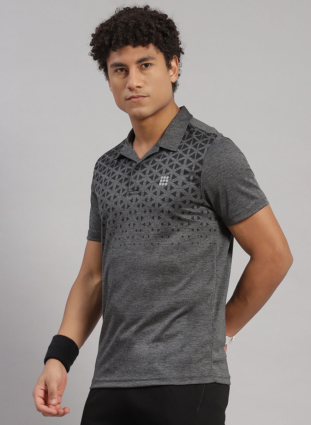Rock.it Men Grey Printed T-Shirt