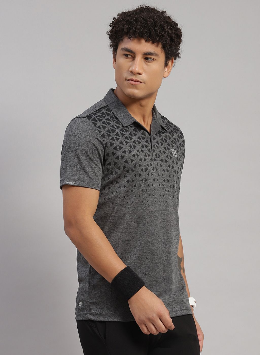 Rock.it Men Grey Printed T-Shirt