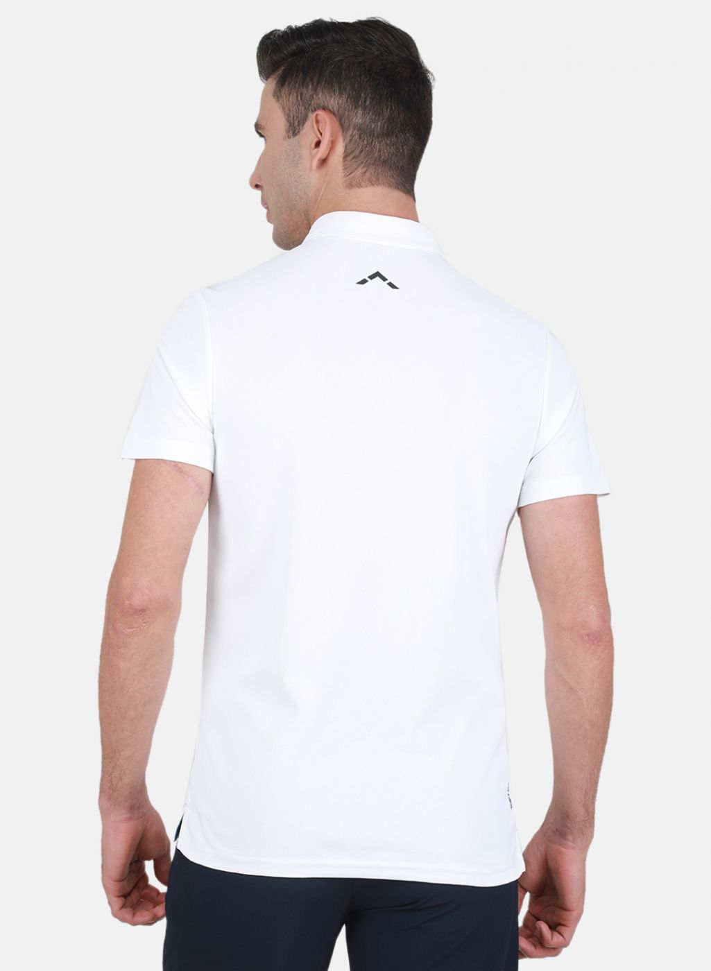 Rock.it Men White Solid T-Shirt