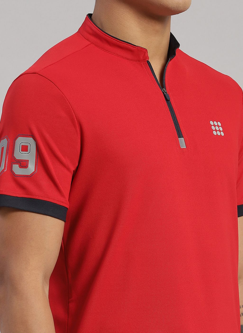 Rock.it Men Red Solid T-Shirt