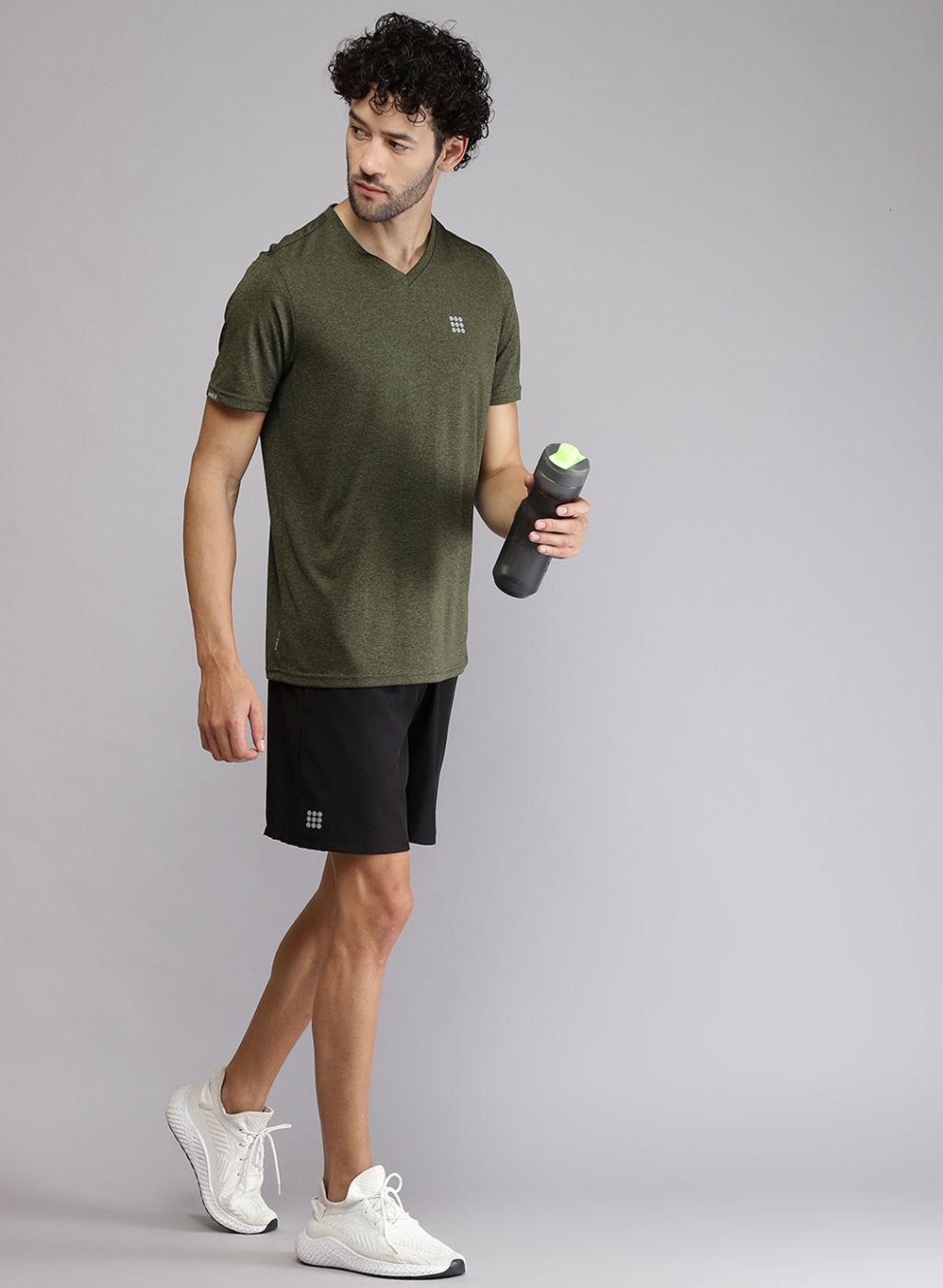 Rock.it Men Black Solid Short