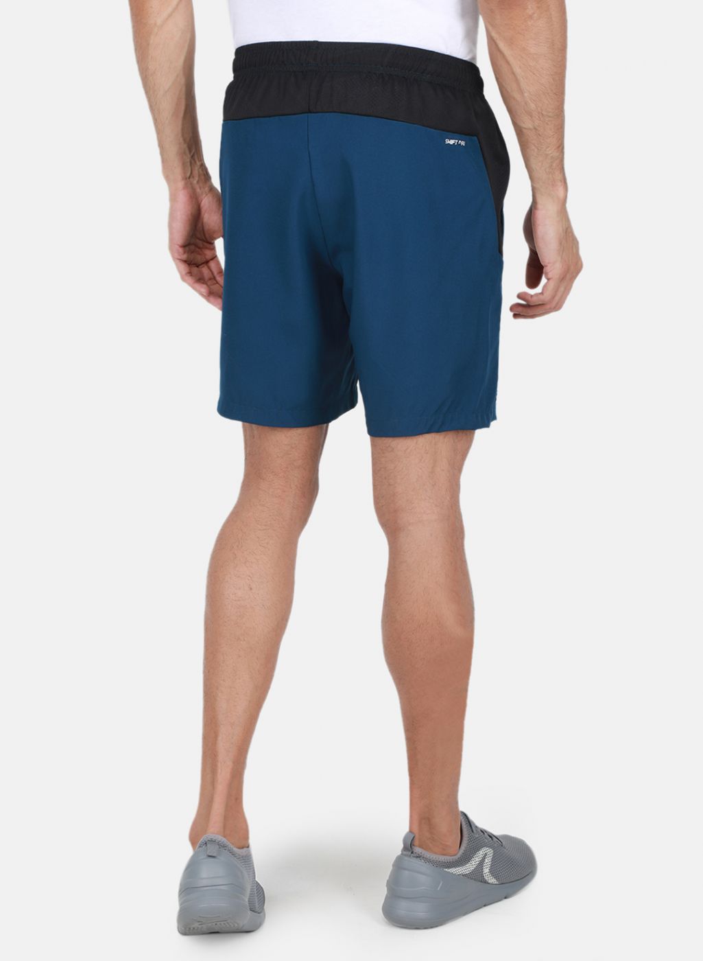 Rock.it Men Teal Blue Solid Short