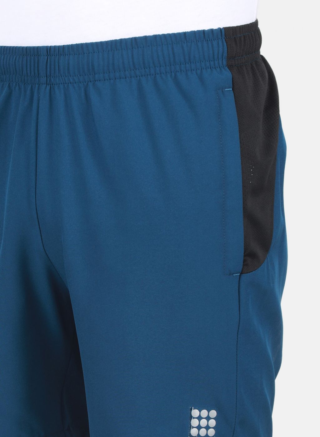 Rock.it Men Teal Blue Solid Short
