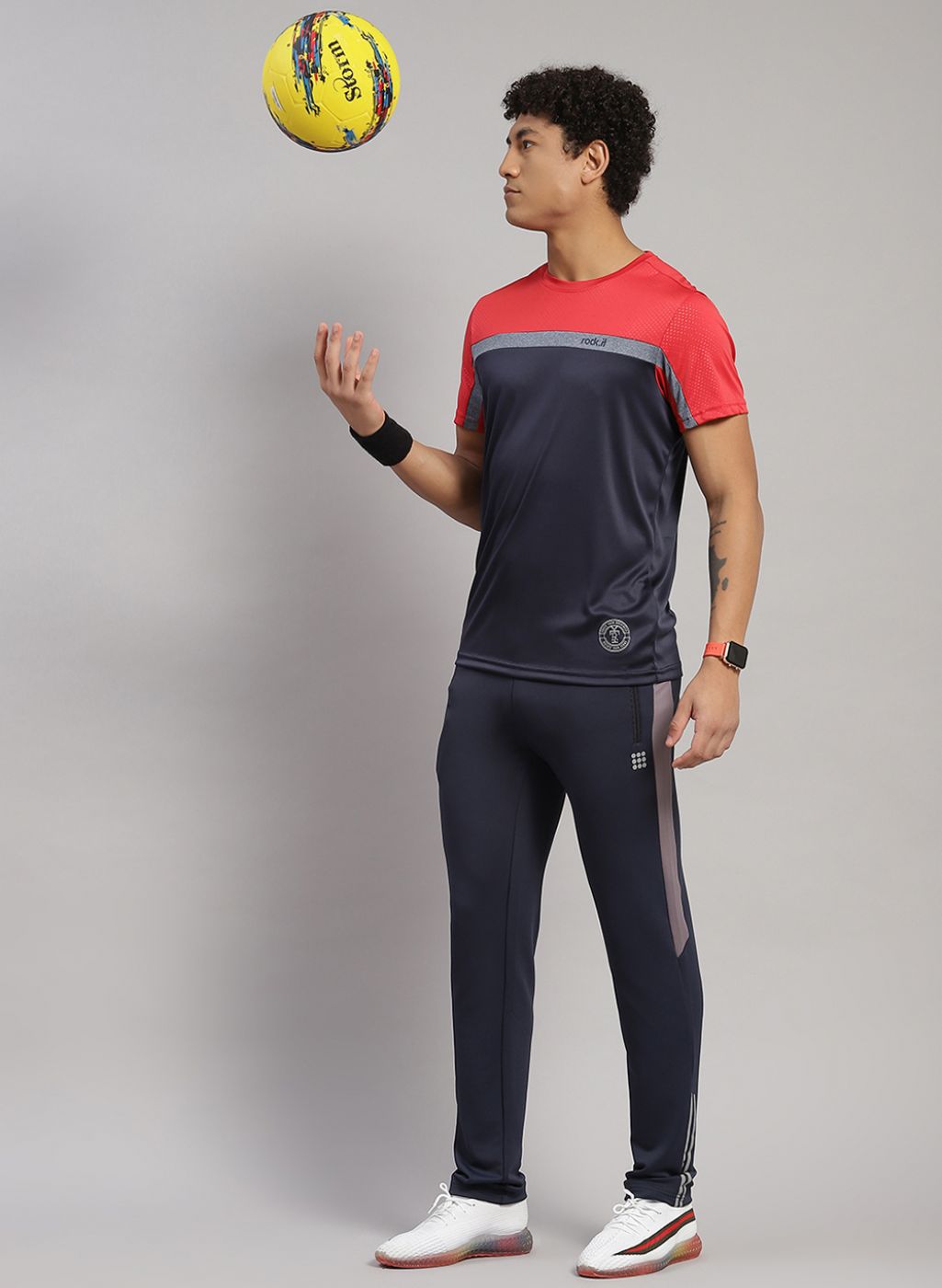 Rock.it Men Navy Blue Regular Fit Lower