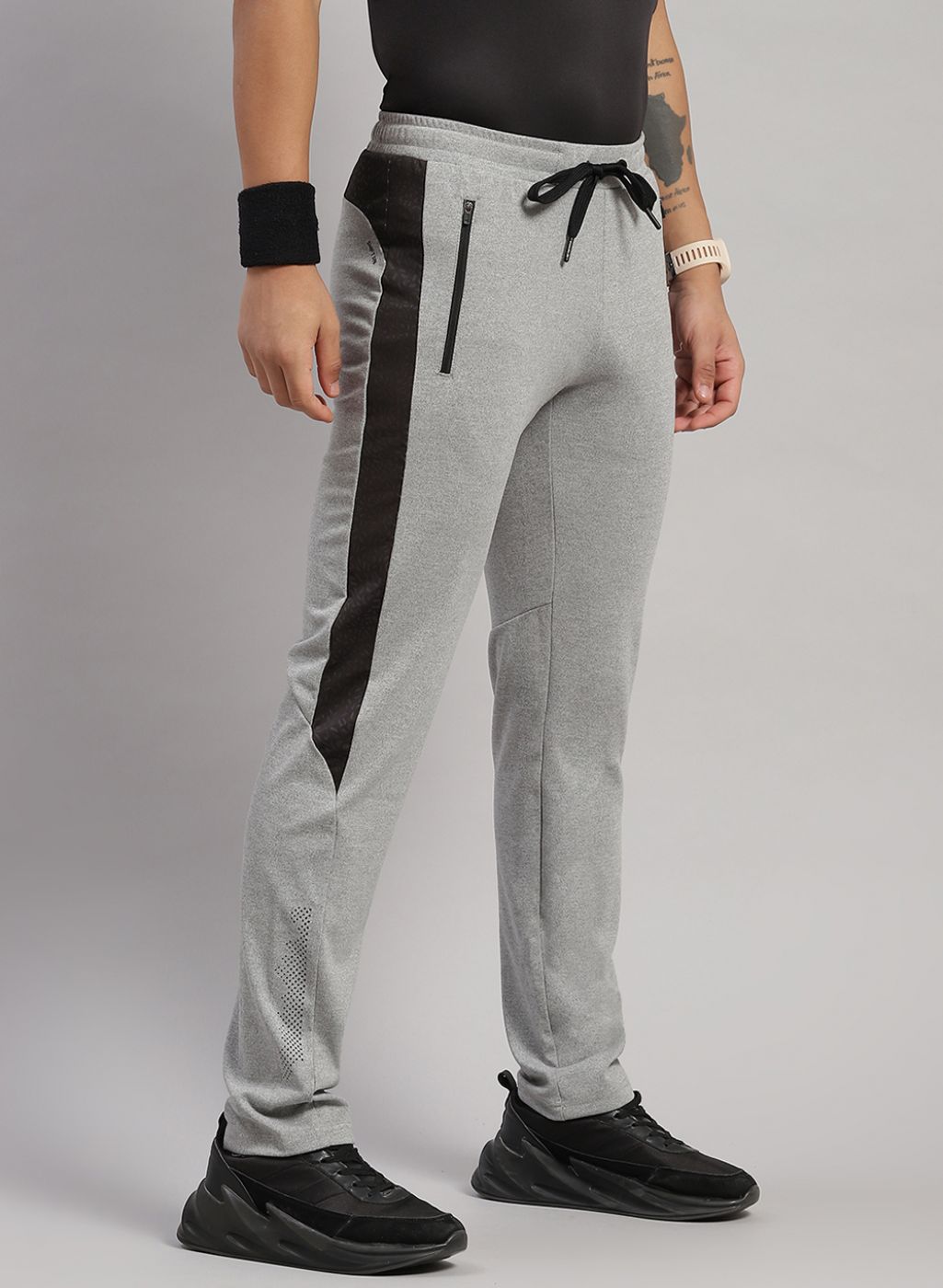 Rock.it Men Grey Regular Fit Lower