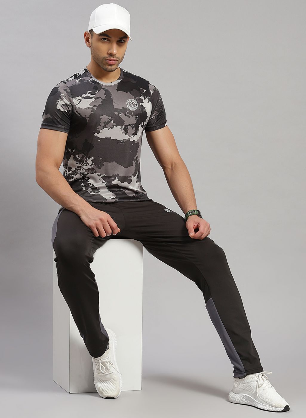 Rock.it Men Black Regular Fit Lower