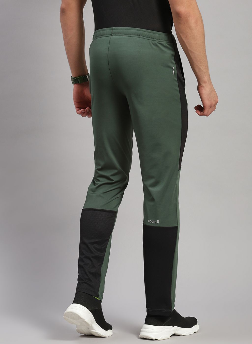 Rock.it Men Olive Regular Fit Lower