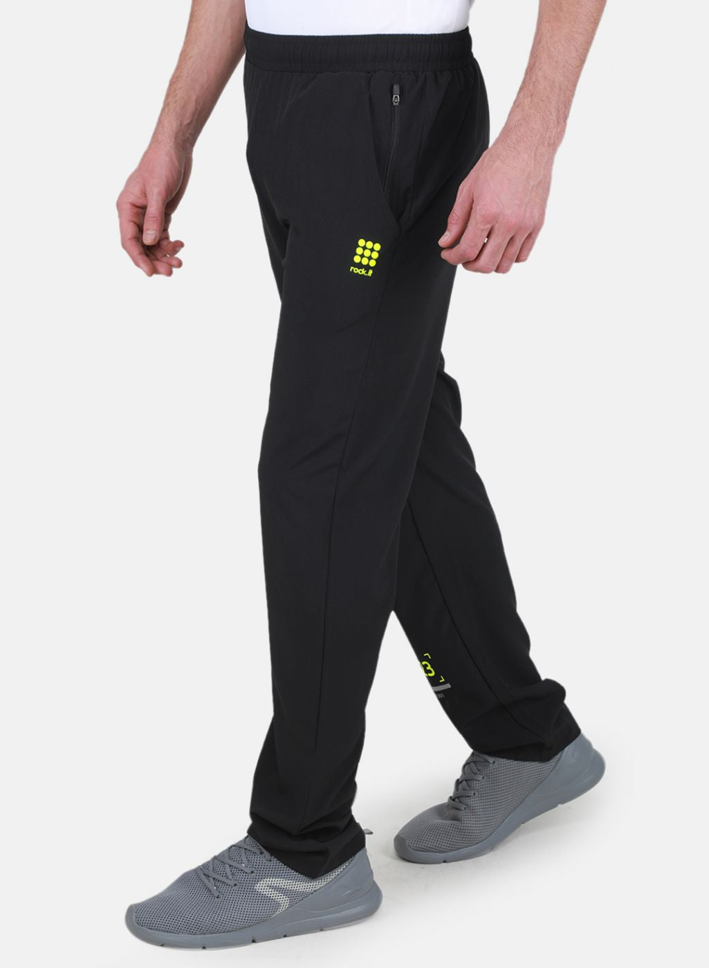 Rock.it Men Black Regular Fit Lower