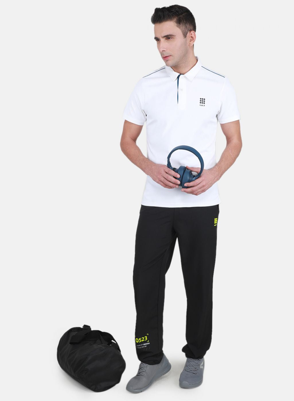 Rock.it Men Black Regular Fit Lower