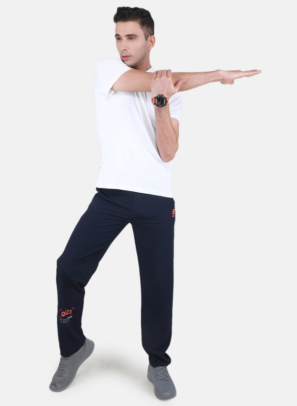 Rock.it Men Navy Blue Regular Fit Lower