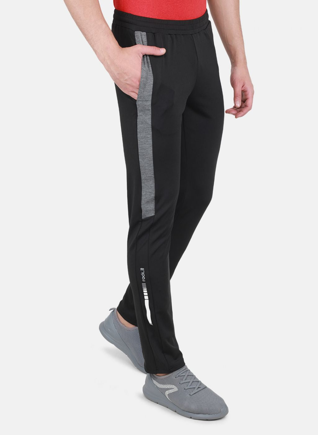 Rock.it Men Black Regular Fit Lower