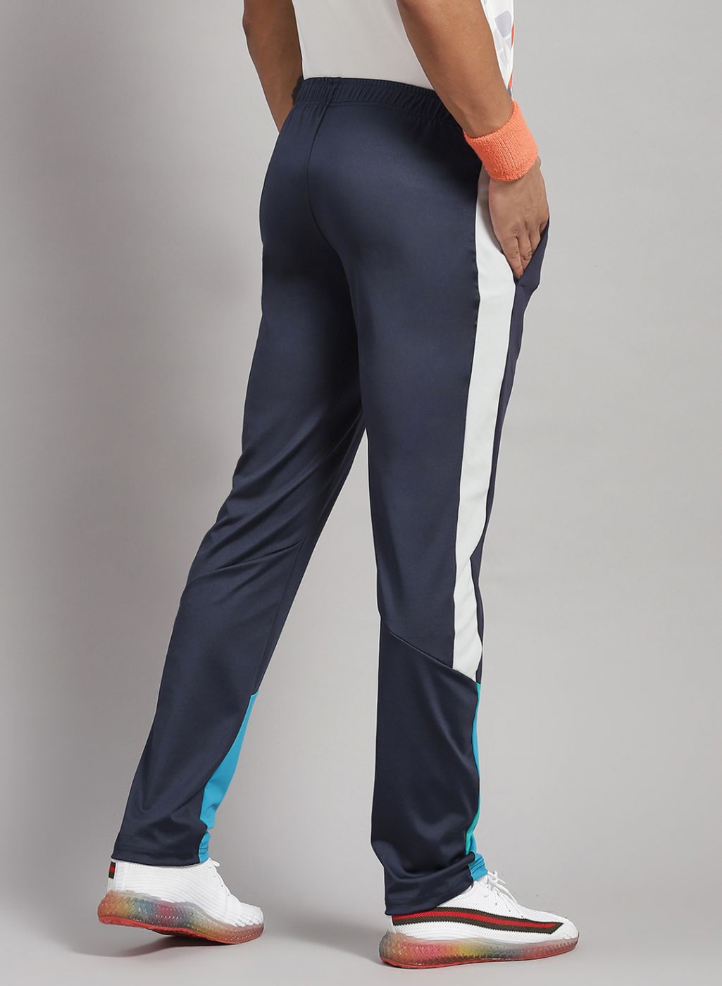 Rock.it Men Navy Blue Regular Fit Lower