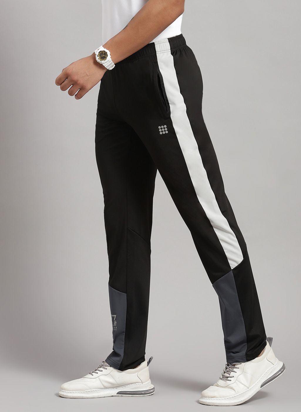 Rock.it Men Black Regular Fit Lower