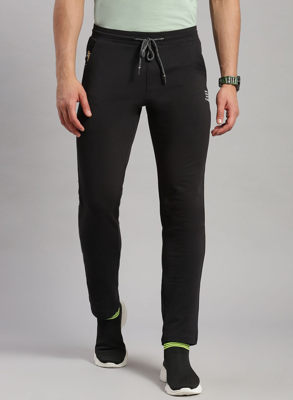 Rock.it Men Black Smart Fit Lower