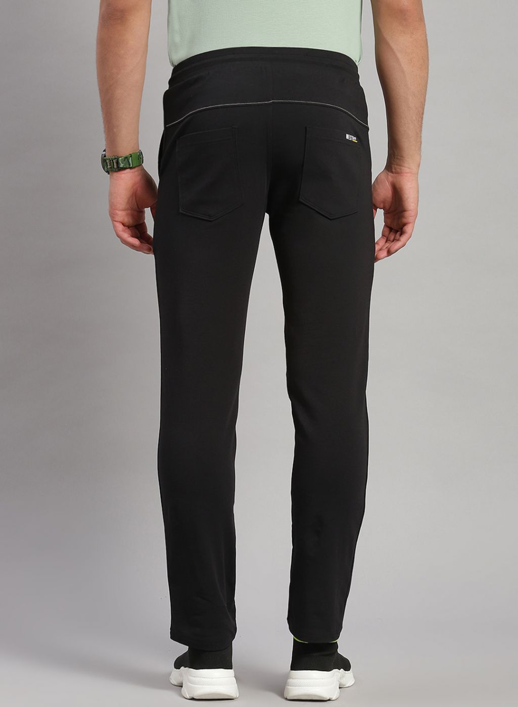 Rock.it Men Black Smart Fit Lower