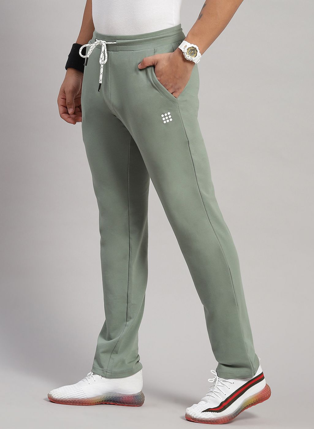 Rock.it Men Green Smart Fit Lower