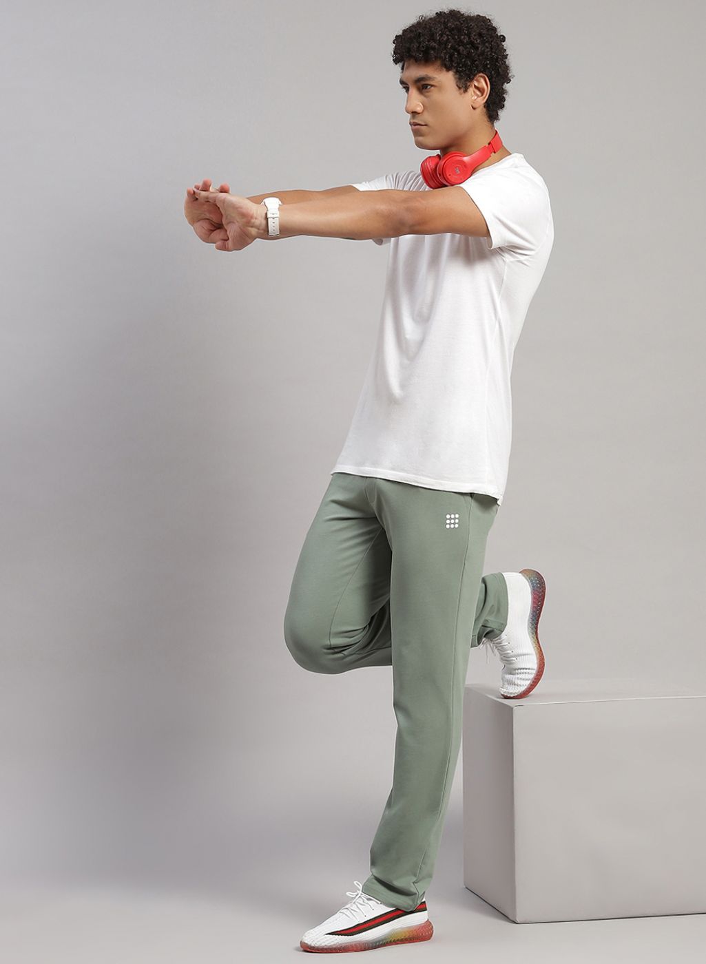 Rock.it Men Green Smart Fit Lower