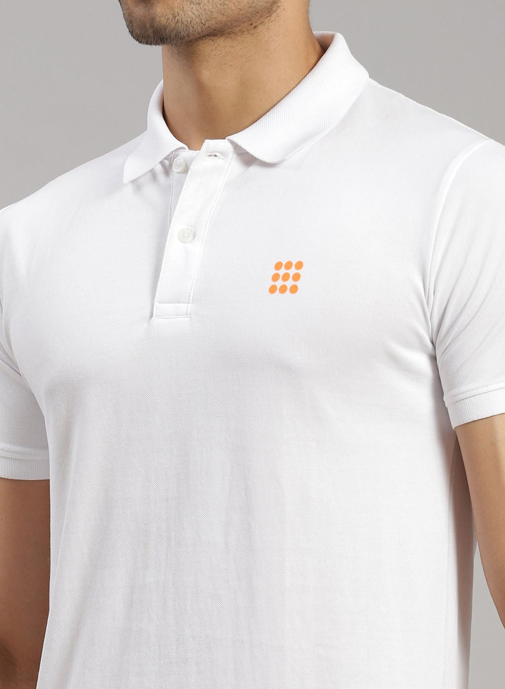 Rock.it Men White Solid T-Shirt