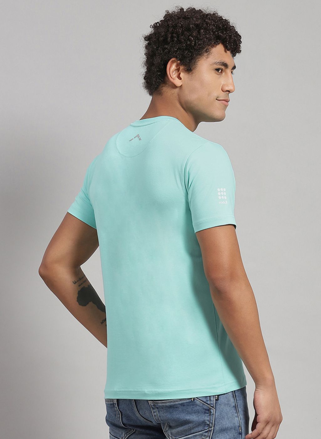 Rock.it Men Green Printed T-Shirt 2 Pc