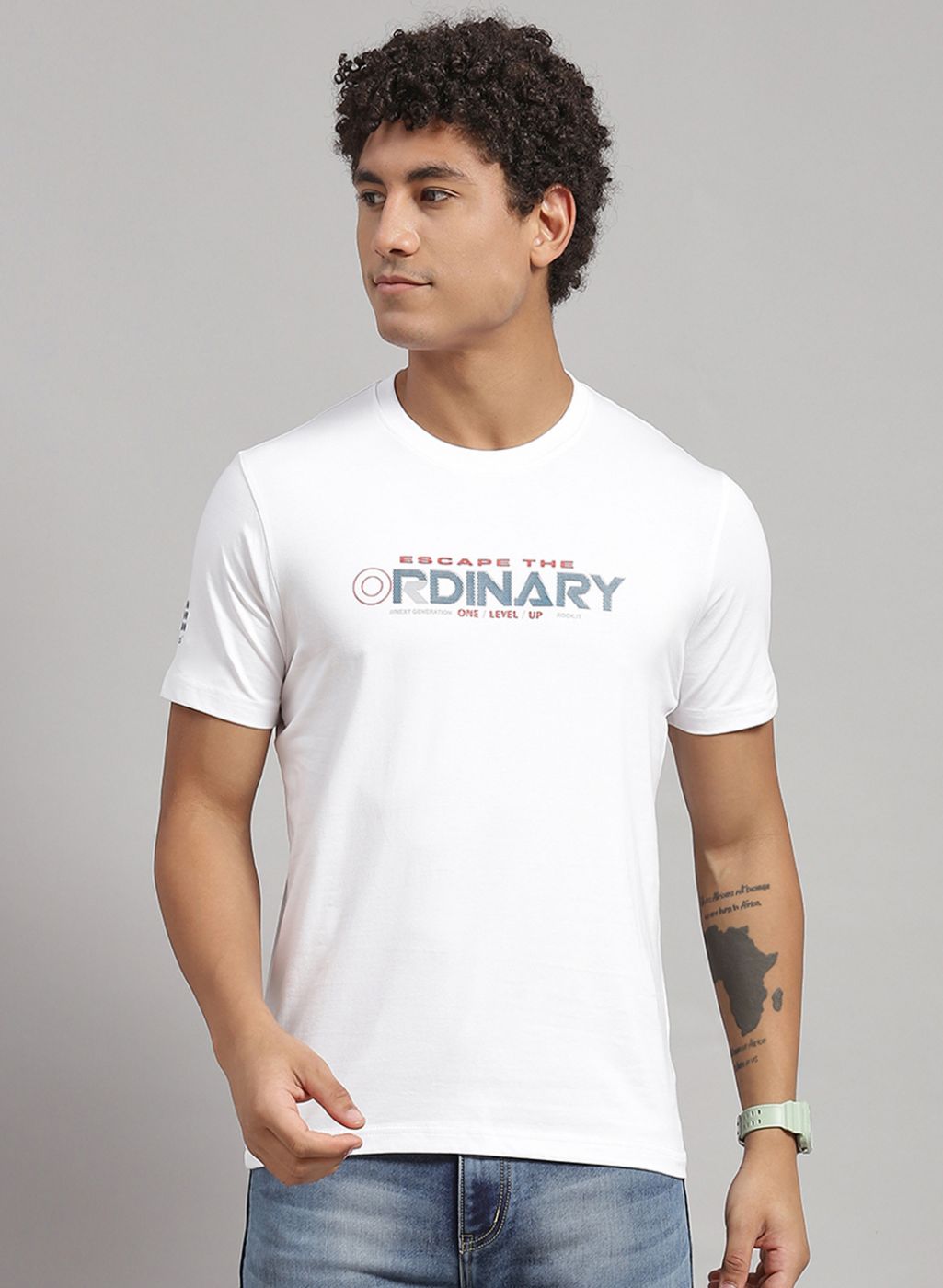 Rock.it Men Blue Printed T-Shirt 2 Pc