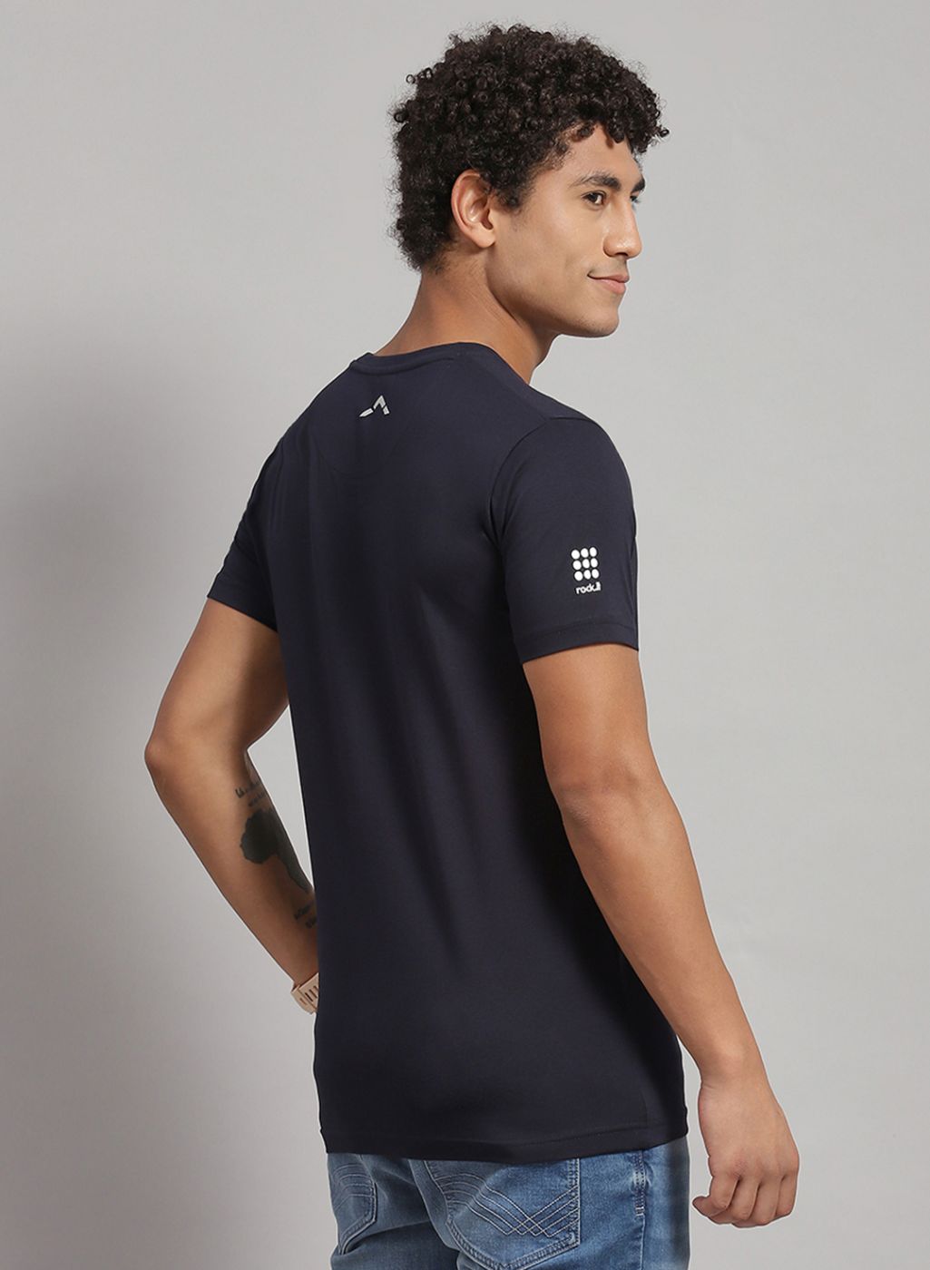 Rock.it Men Orange Printed T-Shirt 2 Pc