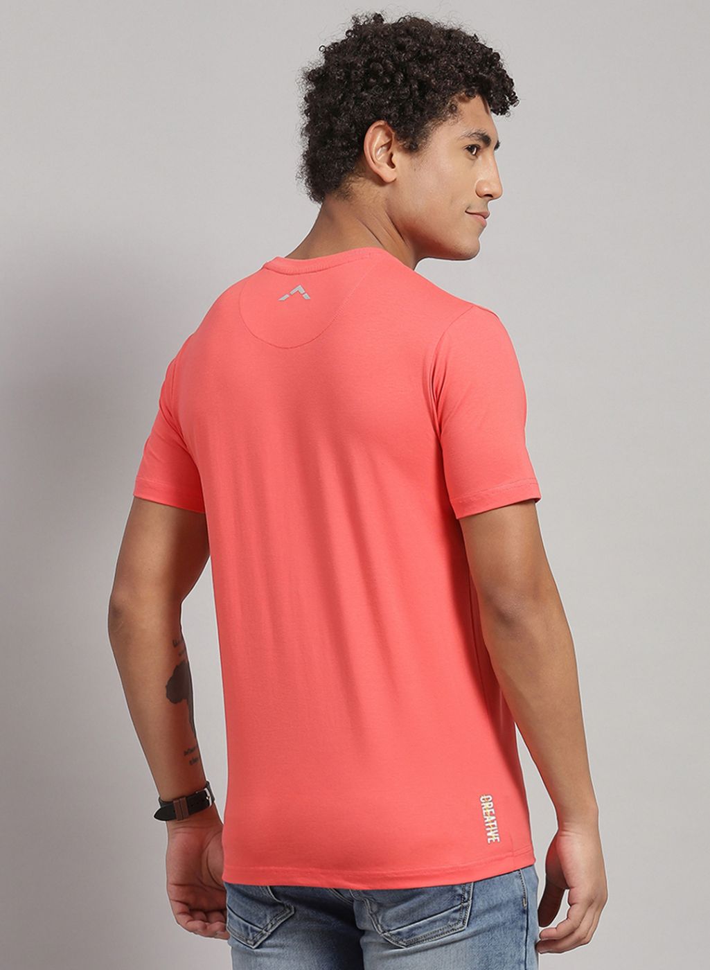 Rock.it Men Yellow Solid T-Shirt 2 Pc