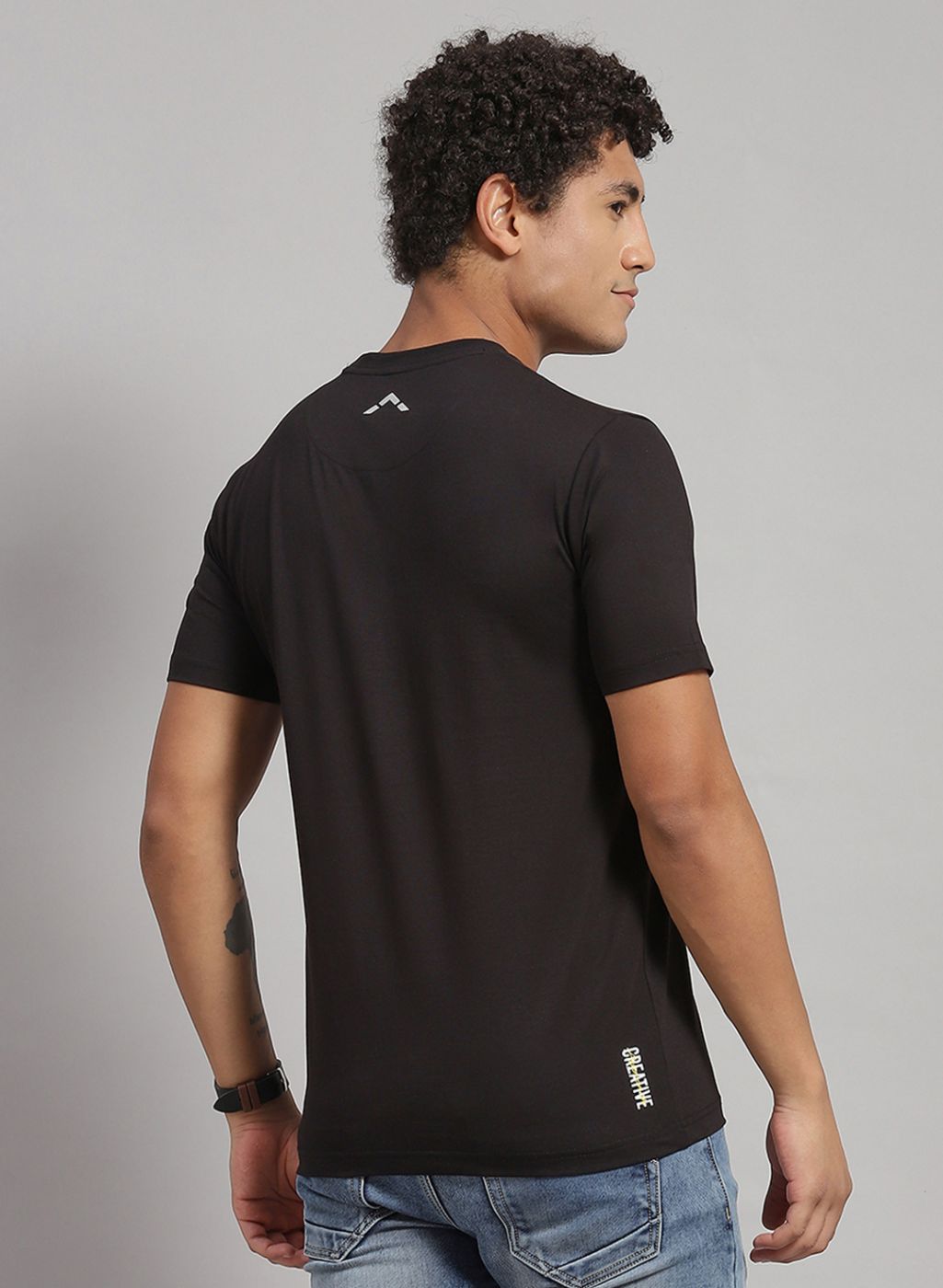 Rock.it Men Green Solid T-Shirt 2 Pc