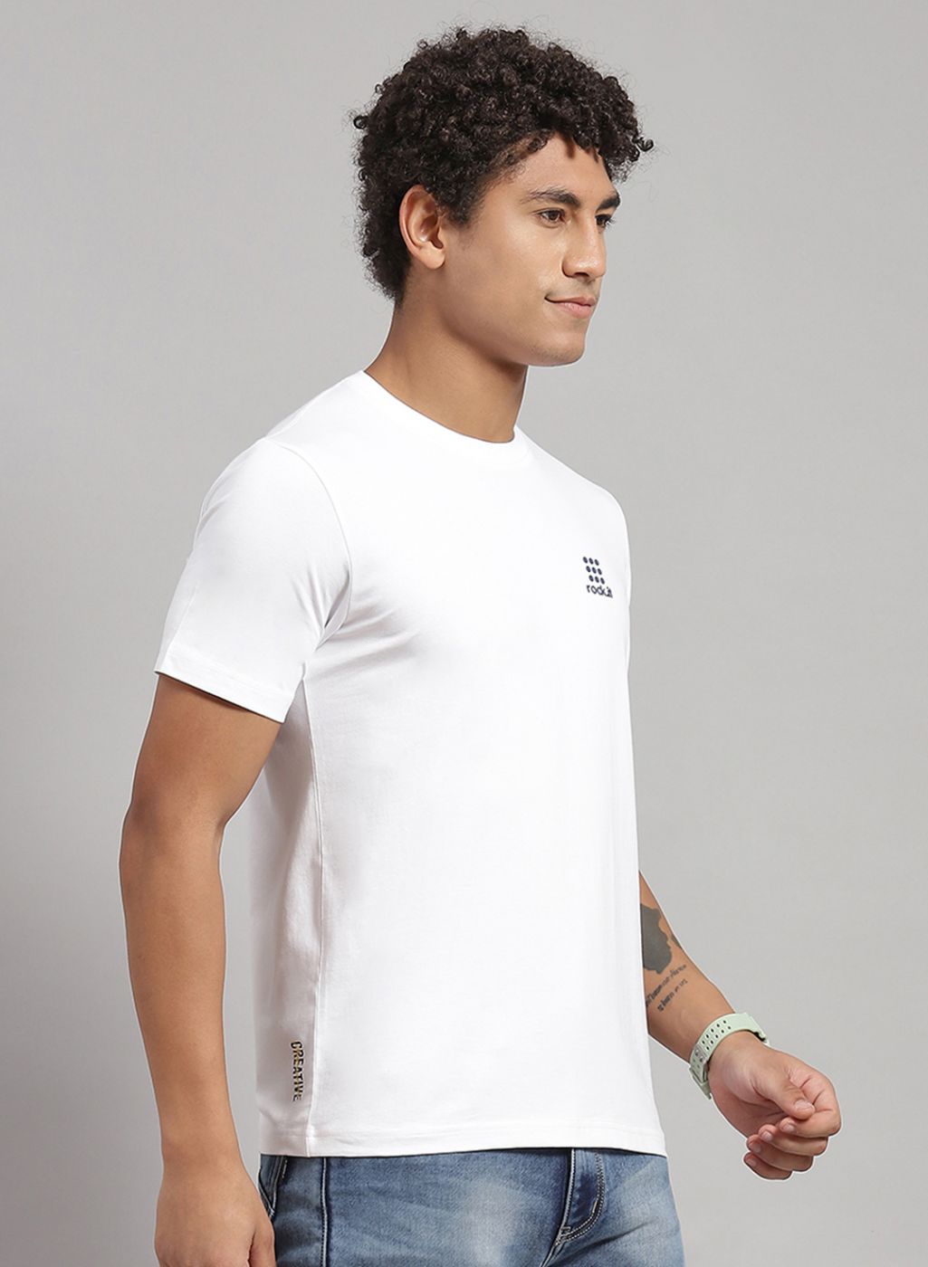 Rock.it Men Blue Solid T-Shirt 2 Pc