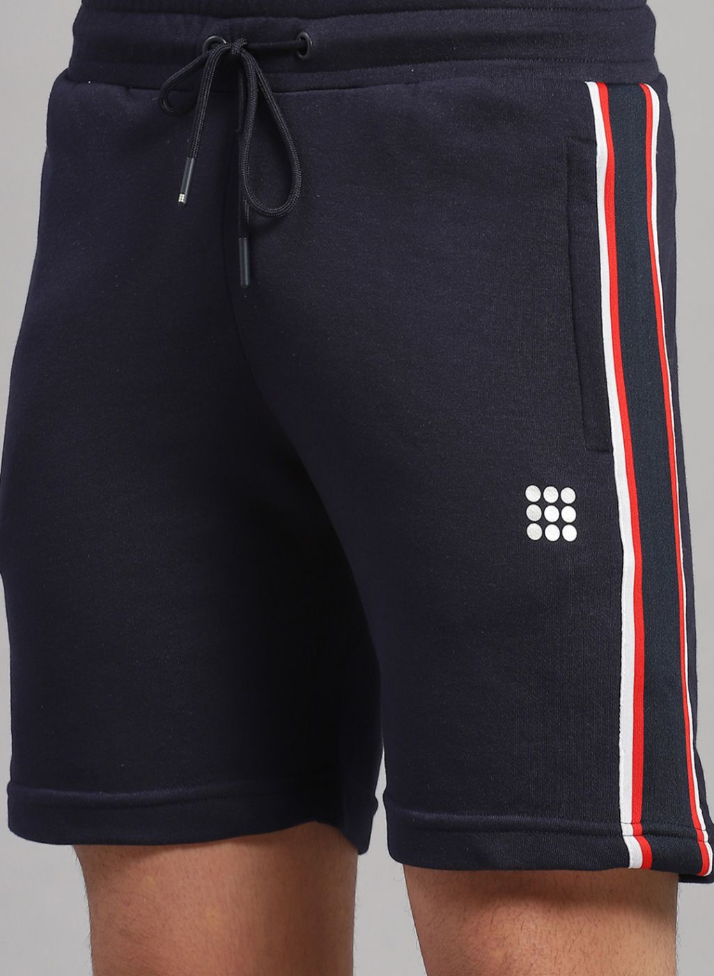 Rock.it Men Navy Blue Solid Short