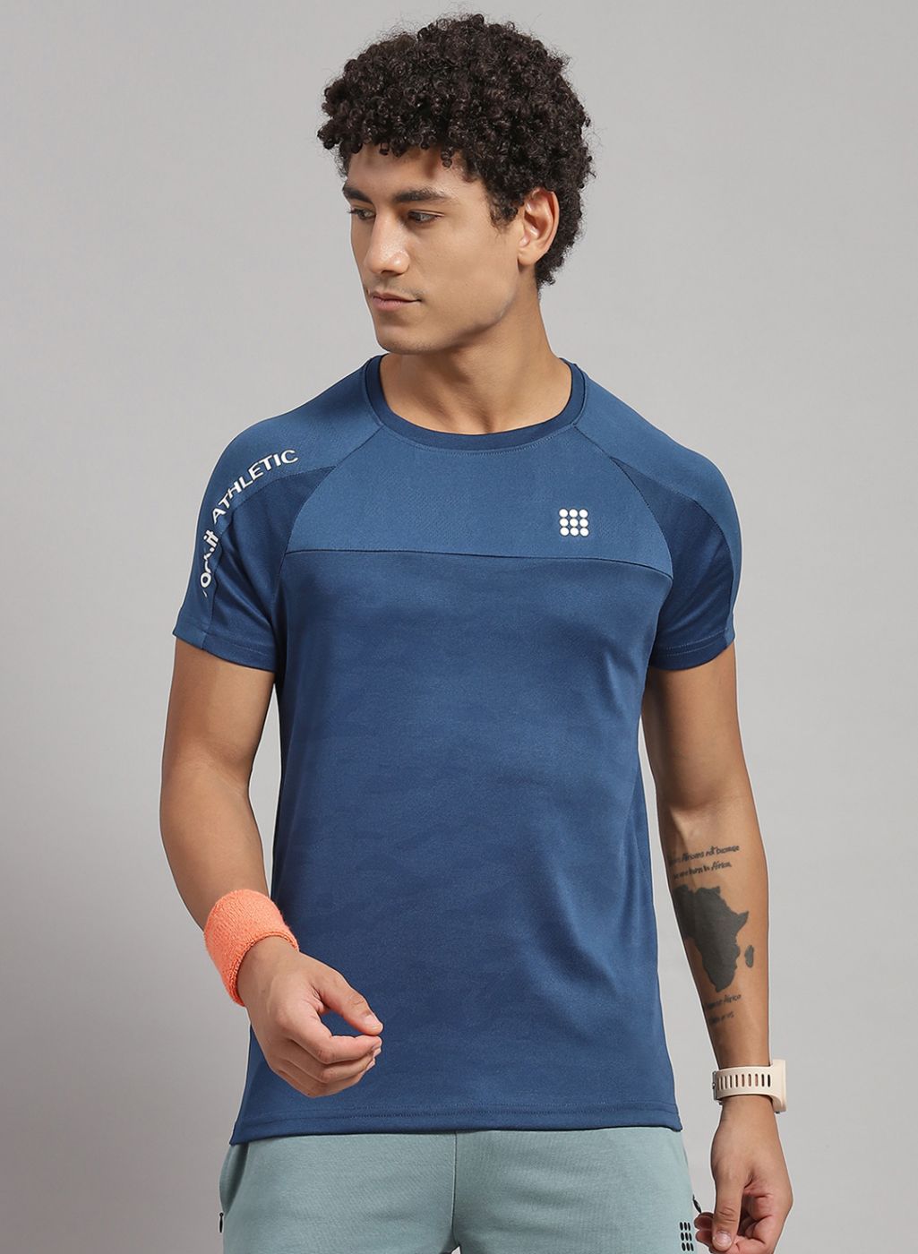 Rock.it Men Blue Solid Short