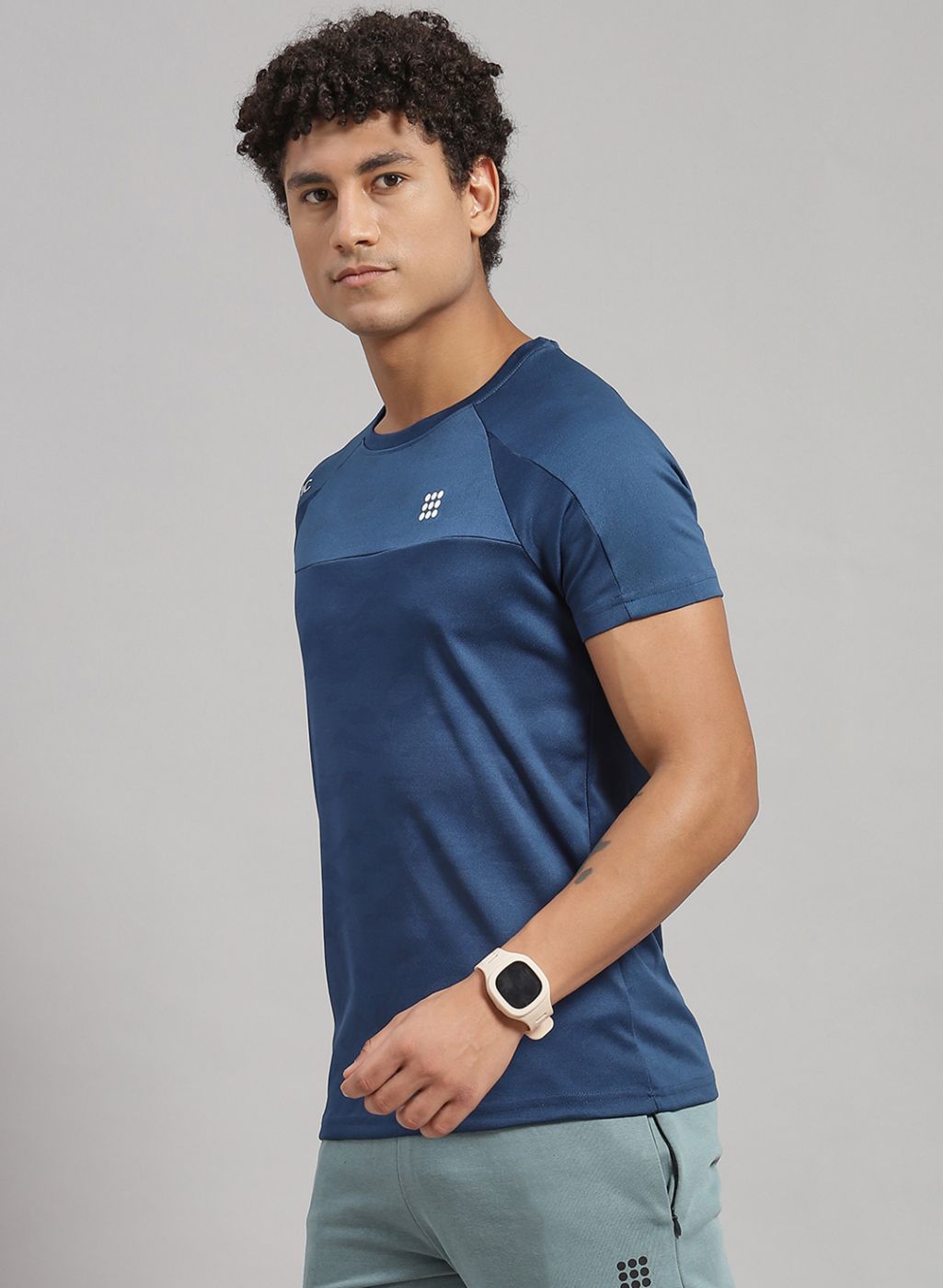 Rock.it Men Blue Solid Short