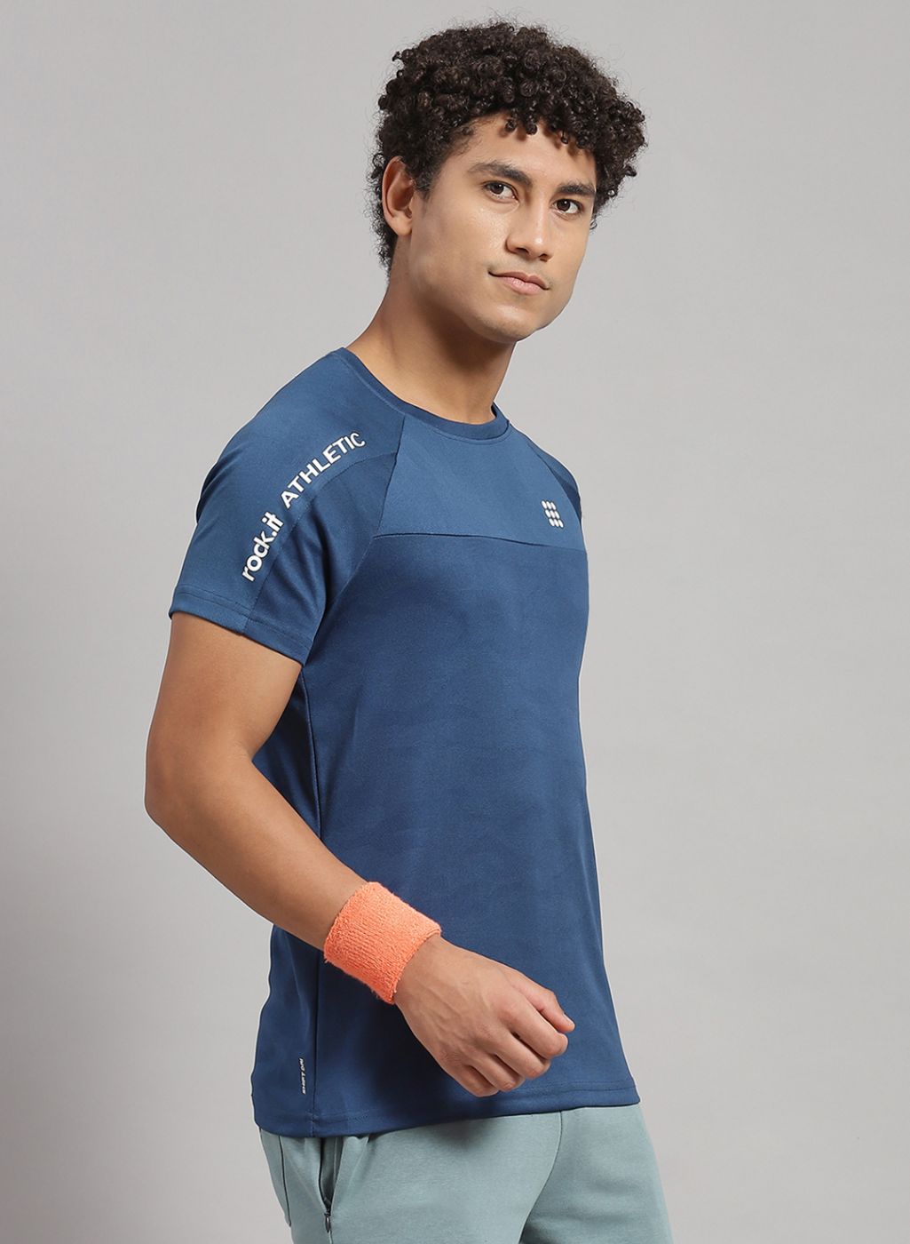 Rock.it Men Blue Solid Short