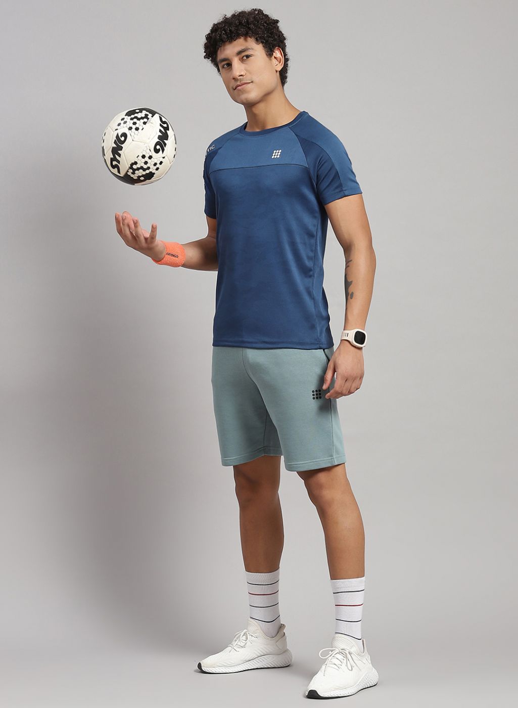 Rock.it Men Blue Solid Short