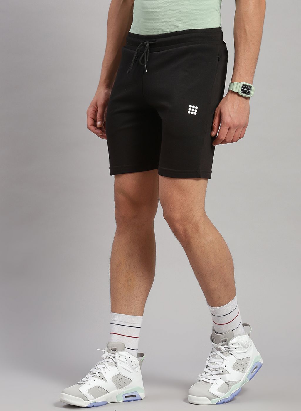 Rock.it Men Black Solid Short