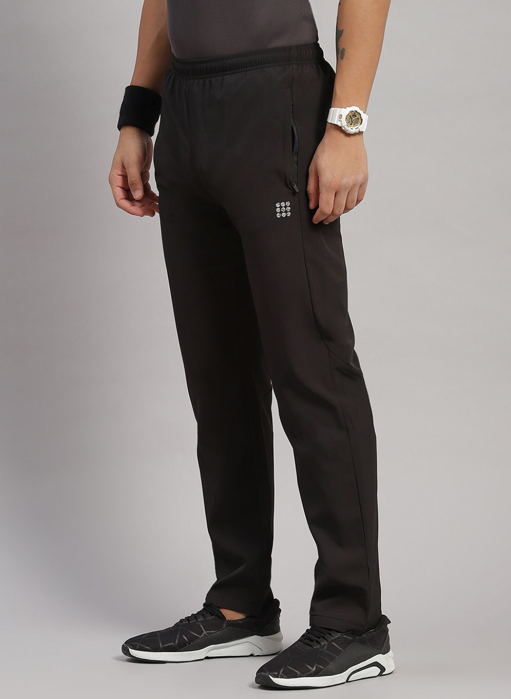 Rock.it Men Black Regular Fit Lower