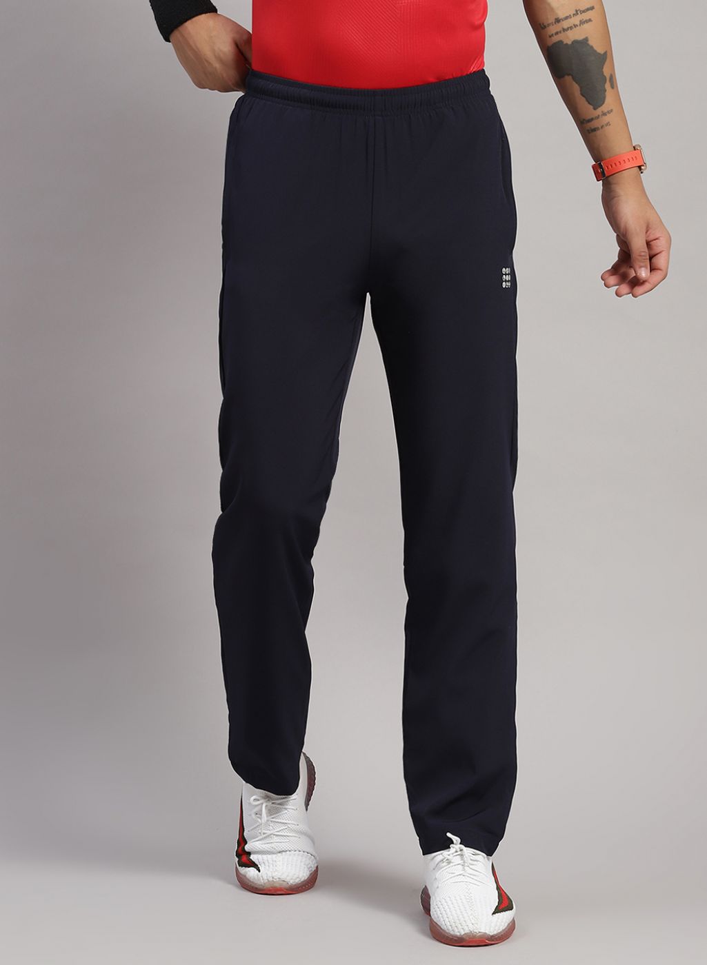 Rock.it Men Navy Blue Regular Fit Lower