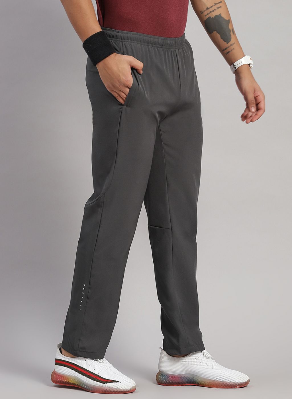 Rock.it Men Grey Regular Fit Lower