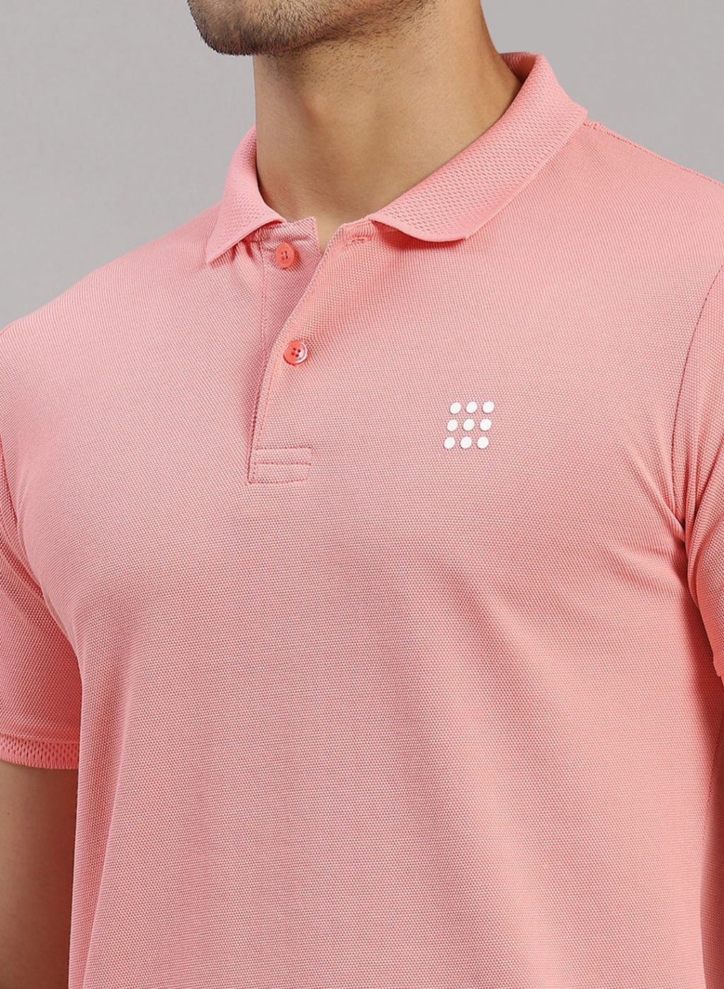 Rock.it Men Pink Solid T-Shirt