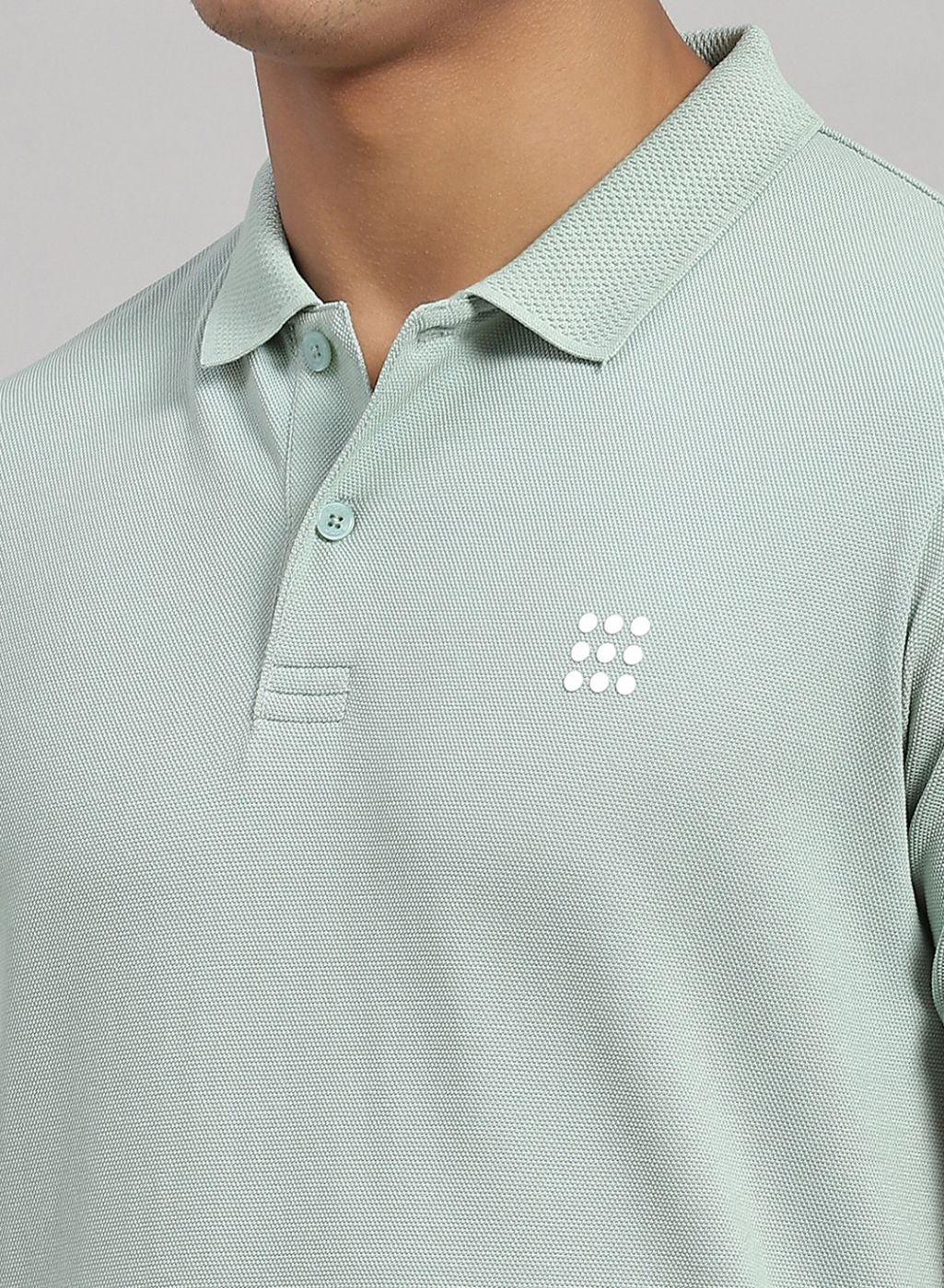 Rock.it Men Green Solid T-Shirt