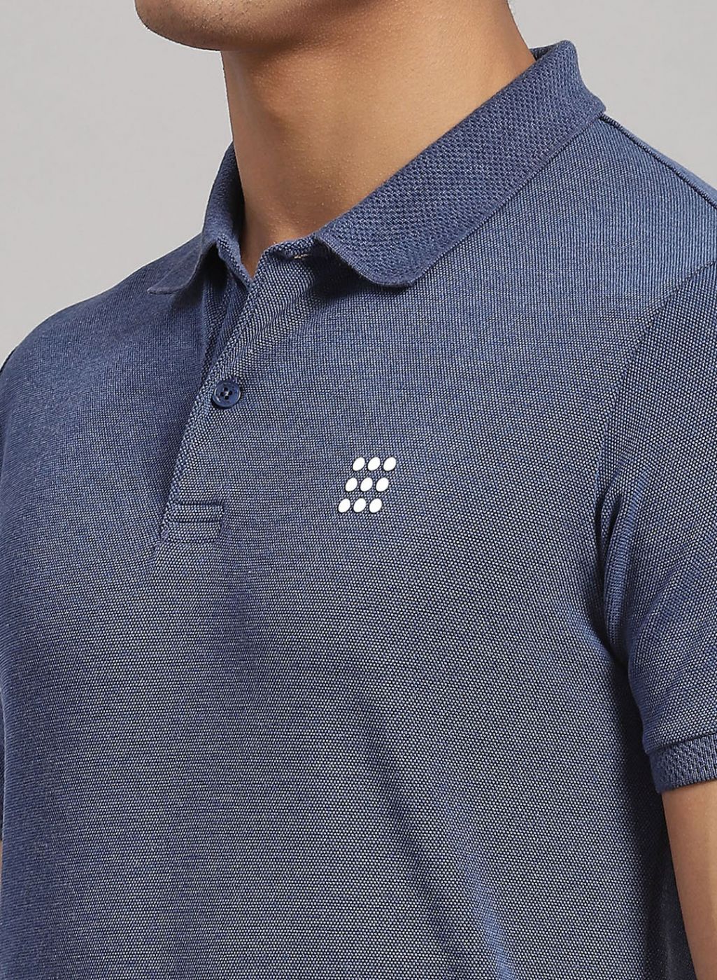 Rock.it Men Blue Solid T-Shirt