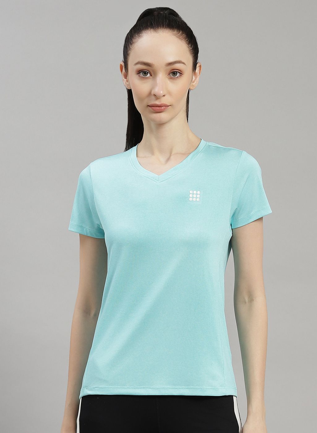 Rock.it Women Blue Solid Top