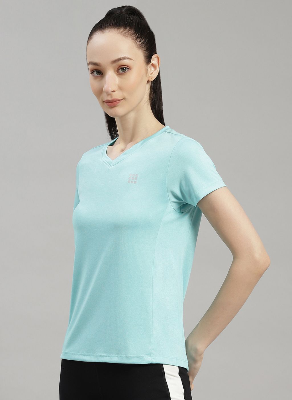 Rock.it Women Blue Solid Top