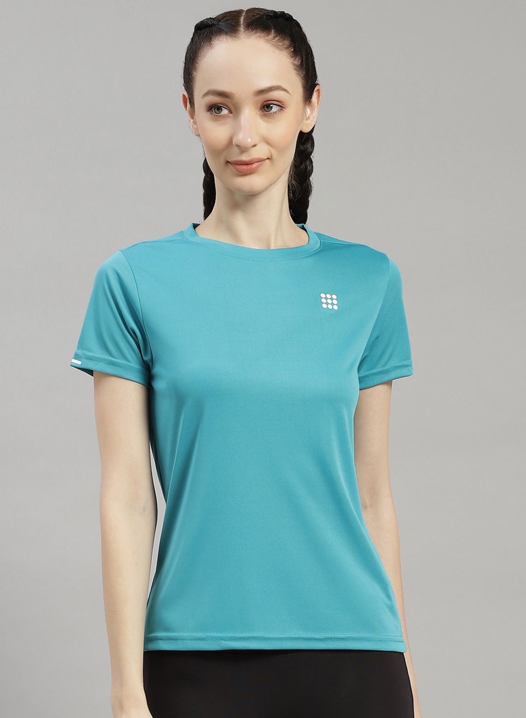 Rock.it Women Blue Solid Top