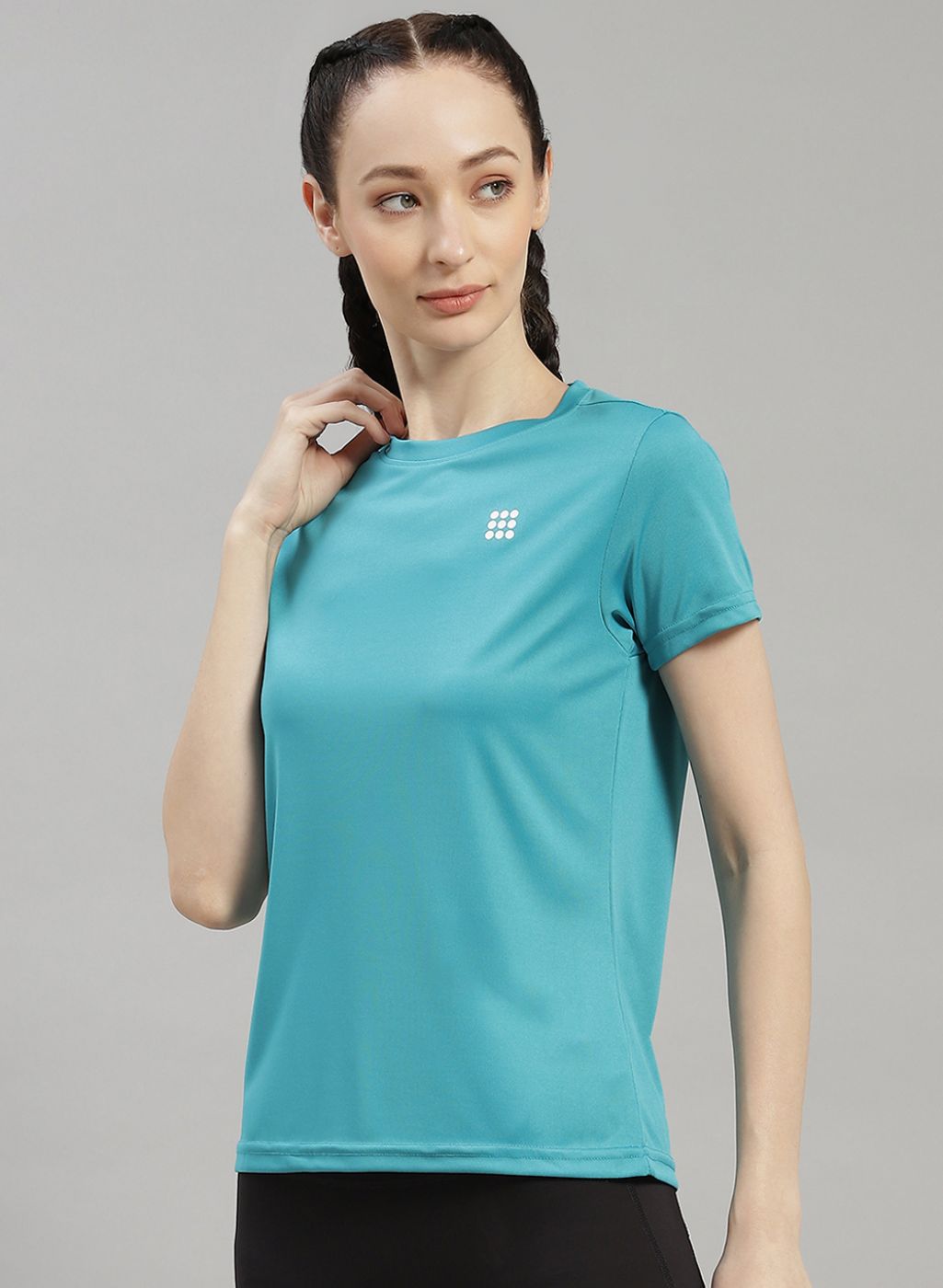 Rock.it Women Blue Solid Top