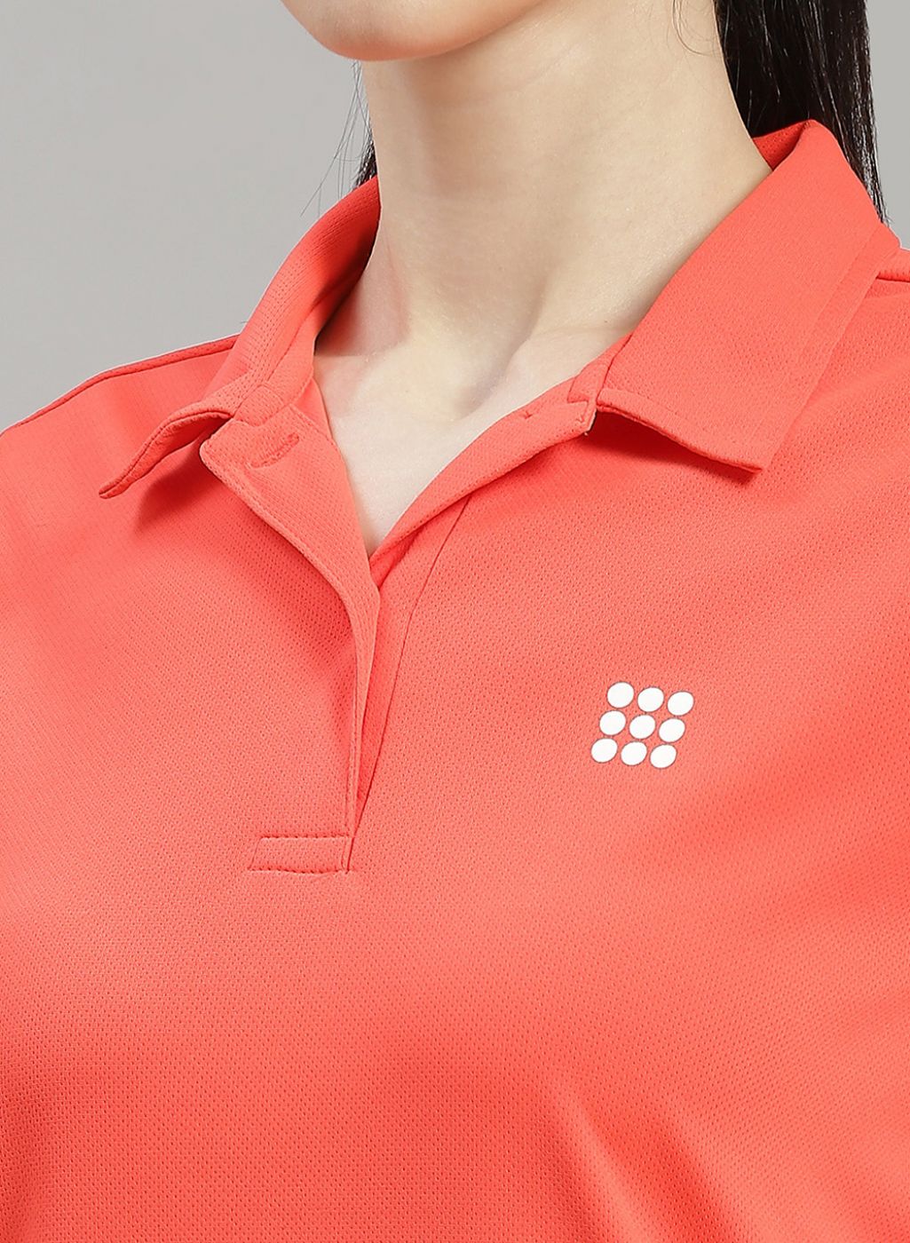 Rock.it Women Orange Solid T-Shirt