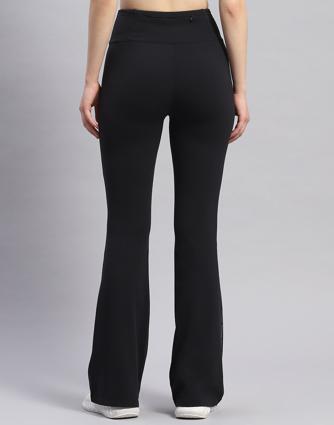 Rock.it Women Black Solid Regular Fit Yoga Pant