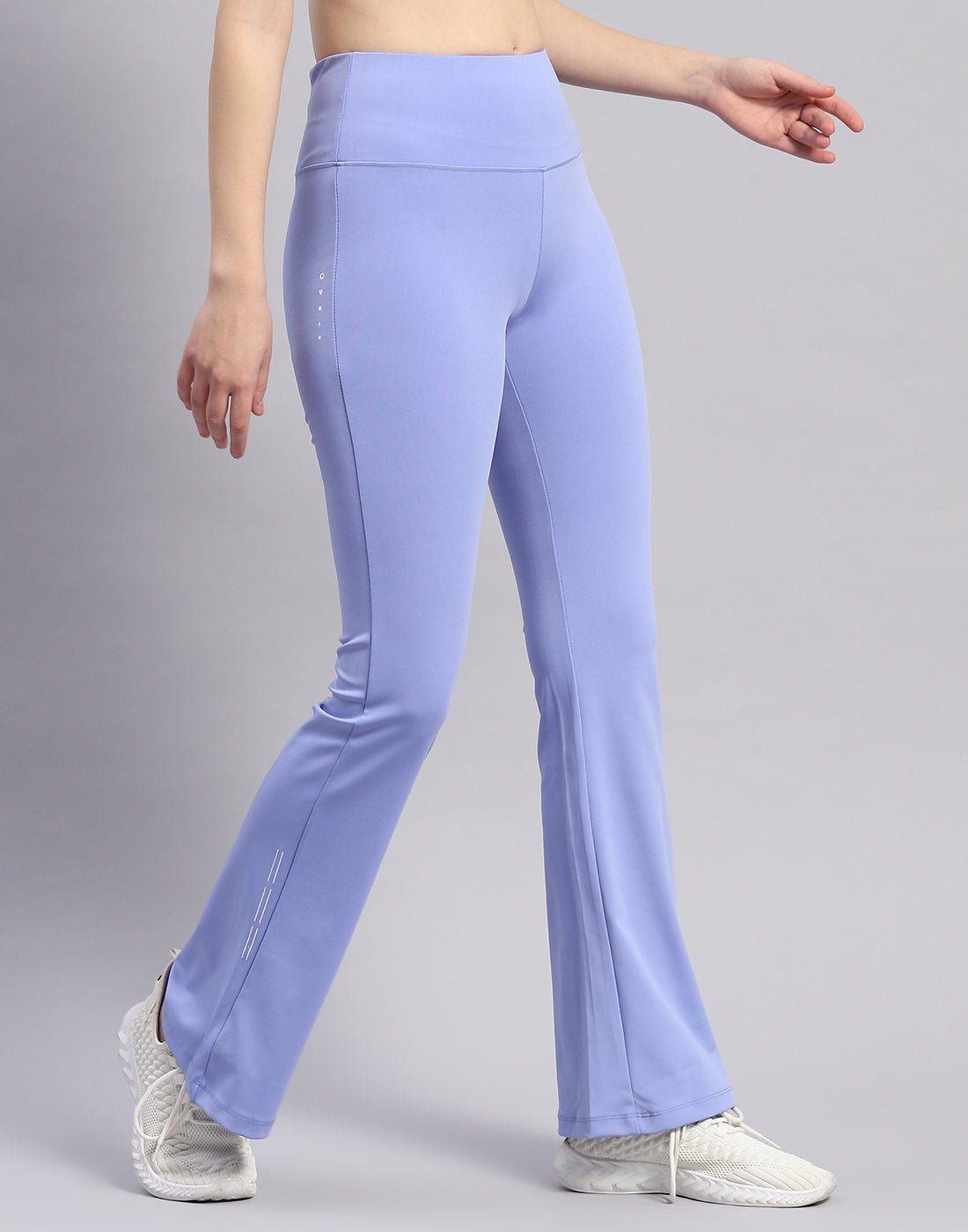 Rock.it Women Blue Solid Regular Fit Yoga Pant
