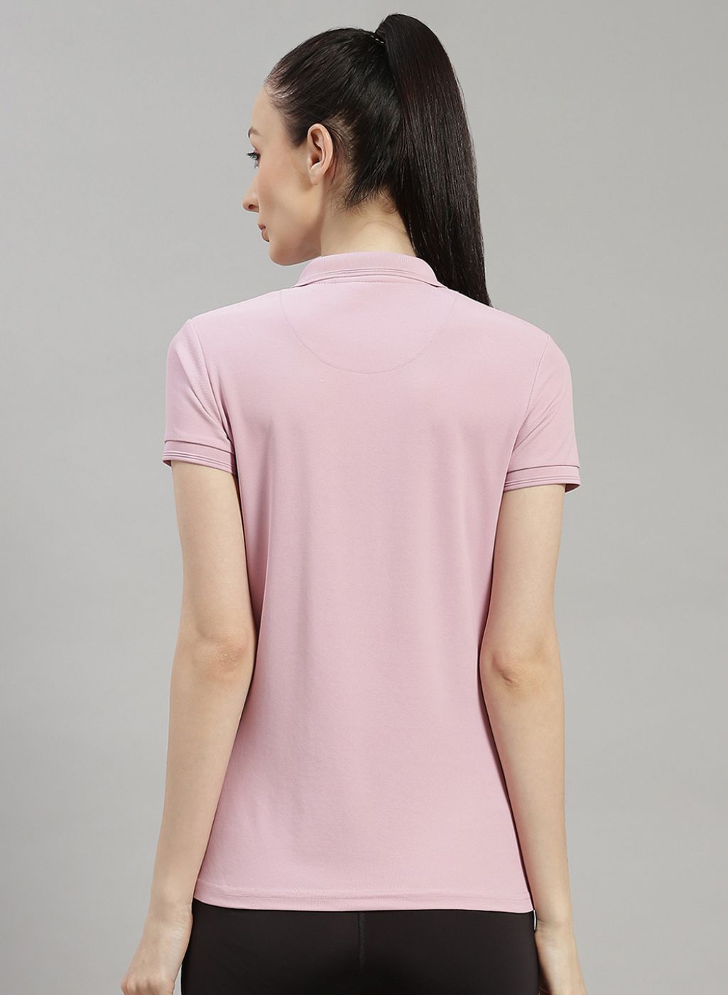 Rock.it Women Purple Solid T-Shirt