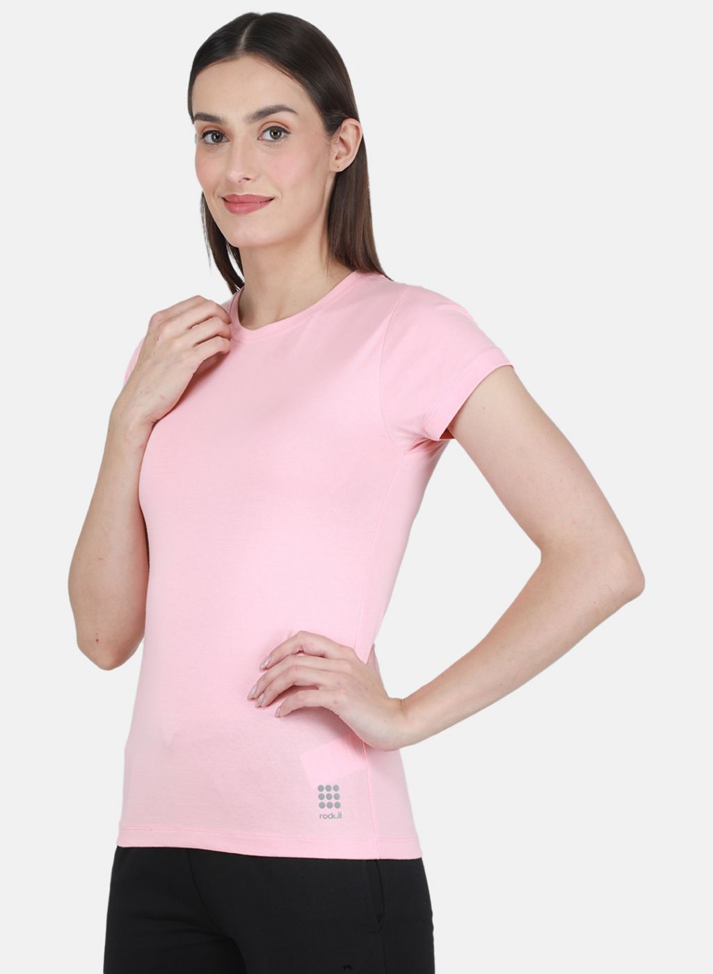 Rock.it Women Peach Solid Top